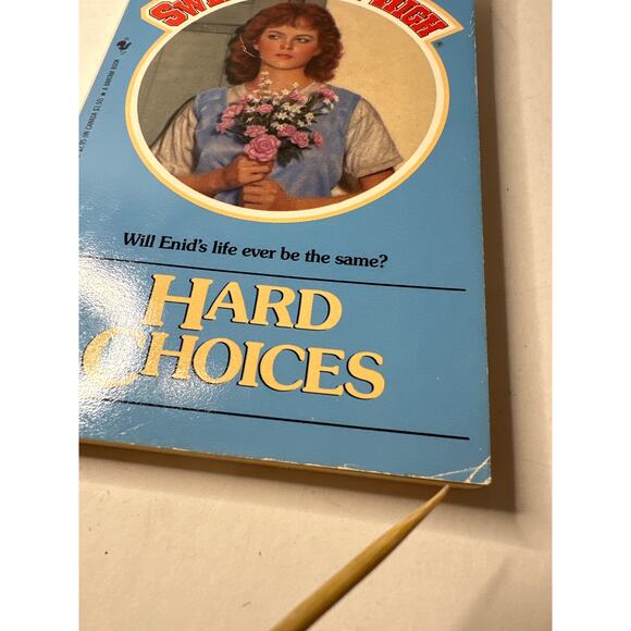 Sweet Valley High 1ST Edition First Print Book #43 Hard Choices Vintage 1980's - Picture 2 of 10